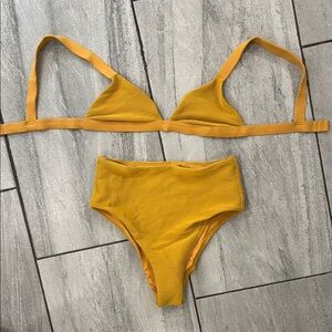 Yellow Bikini Set